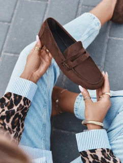 Ploché Tmavě hnědé model 21709145 - Boto