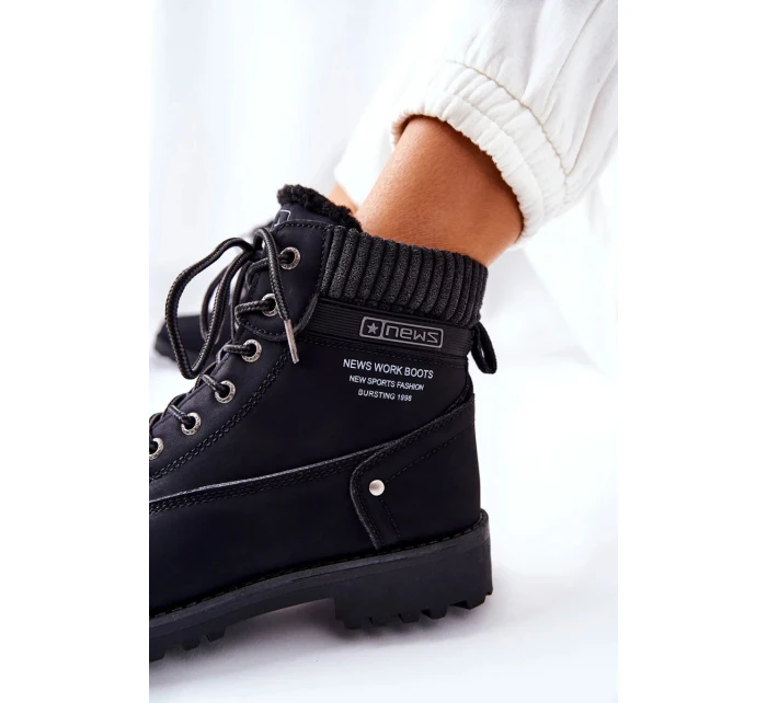 Dámské Turistické Kotníkové Boty Černé Grunders Dámské Turistické Kotníkové Boty Černé Grunders