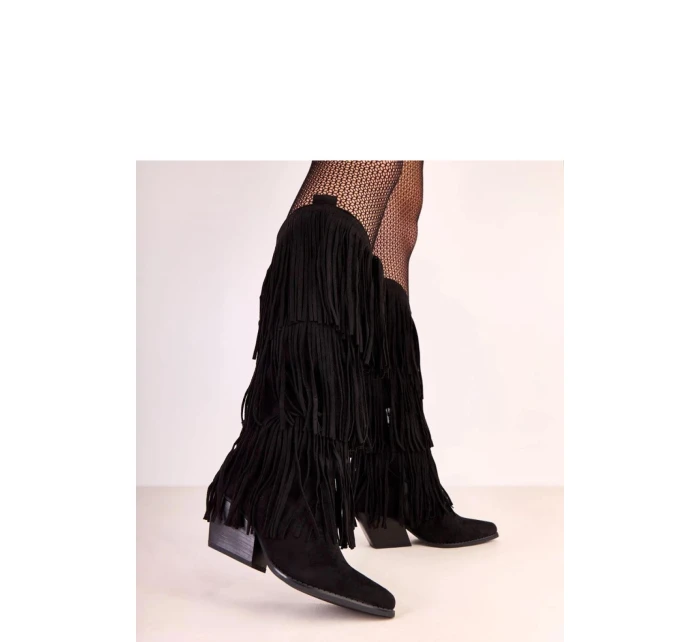 Kozačky na podpatku  model 220241 Solea