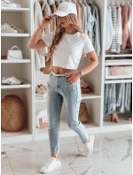 Dámské úzké džíny BLINGBLING blue FashionStreet UY2451