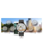 Dámské chytré hodinky GIEWONT Rose Gold Black GW330-4