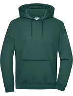 Těžká unisex mikina s kapucí 02. green model 22460491 - Daiber Těžká unisex mikina s kapucí 02. green model 22460491 - Daiber