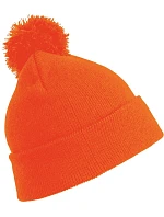 Result Headwear RC 028X Pletená čepice s bambulí 28.028X fluorescent orange Result Headwear RC 028X Pletená čepice s bambulí 28.028X fluorescent orange