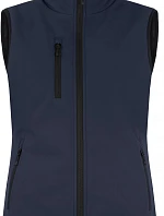 Clique Padded Softshell Vest Women Dámská zateplená softshellová vesta 67.0959 dark navy