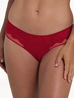 Selma vyšší kalhotky 1336 red - RosaFaia