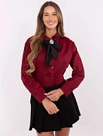 Košile DHJ KS 9236.92P bordó
