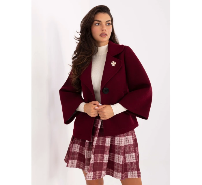 Kurtka IT KR model 21388992 bordowy - FPrice