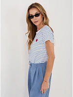 Tričko IT TS 22397.89 bílo-modré Tričko IT TS 22397.89 bílo-modré