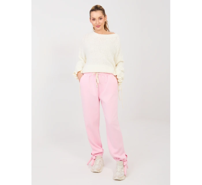 Kalhoty MI SP P6845.68 světle růžové