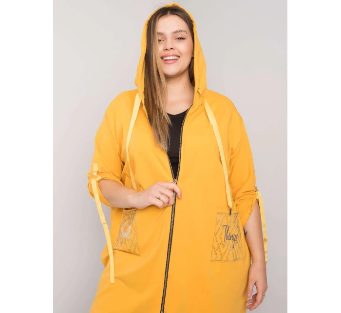 Mikina RV BL 6795.84 tmavě žlutá