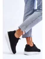 Dámská šněrovací sportovní obuv Černá Lavarone Dámská šněrovací sportovní obuv Černá Lavarone