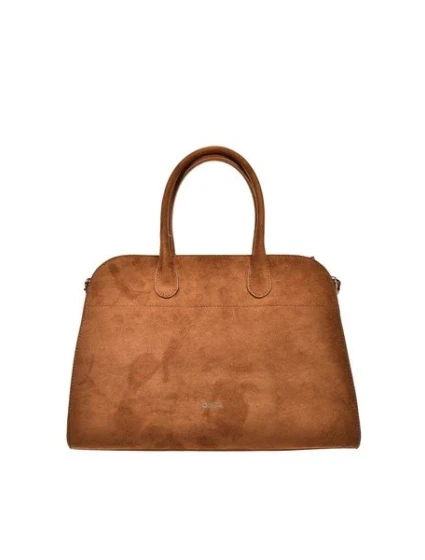 Dámská shopper taška z ECO semiše Big Star – hnědá