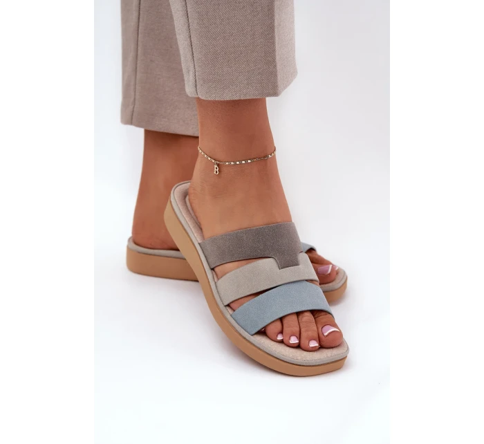 Pantofle model 211689 Step in style Pantofle model 211689 Step in style