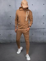 FashionStreet pánská tepláková souprava velbloudí barvy AX0684