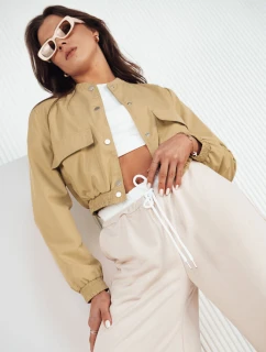 Dámská přechodná bunda bomber KADYS khaki FashionStreet TY4187
