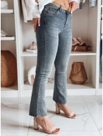 Dámské džíny do zvonu se zirkony BLINKFIT modré FashionStreet UY2449