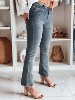 Dámské džíny do zvonu se zirkony BLINKFIT modré FashionStreet UY2449