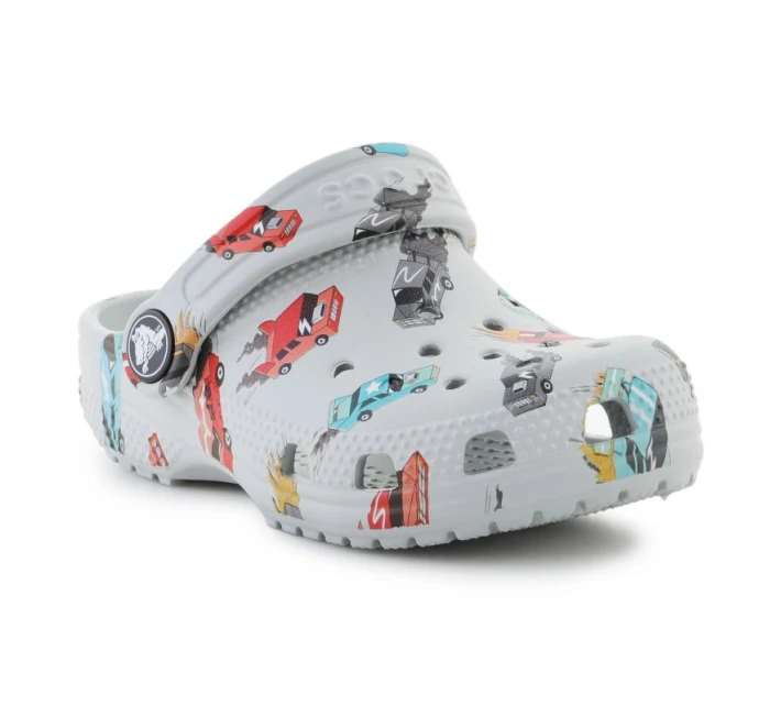 Žabky Crocs Classic Race Cars Graphic Jr 210992-1NN Žabky Crocs Classic Race Cars Graphic Jr 210992-1NN