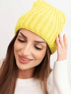 Čepice s rolováním Magda K293 camel