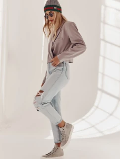 Dámské Tenisky Big Star Vysoké Zateplené Šedé model 21595899 - Big Star Shoes