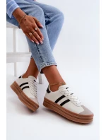 Dámské tenisky na platformě Bílé Egelia Dámské tenisky na platformě Bílé Egelia