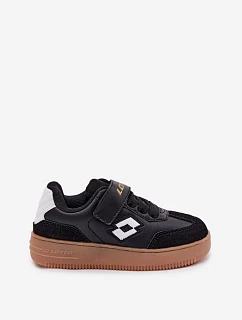 Dětské tenisky na suchý zip  Černé model 22101583 - Big Star Shoes