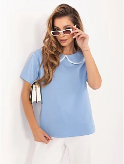 Bluzka MI BZ model 22150308 jasny niebieski - FPrice