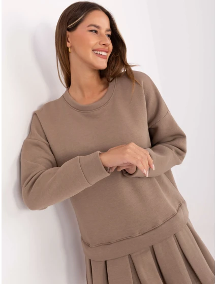 Sukienka MI SK model 21441262 ciemny bezowy - FPrice