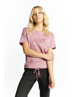 Monnari Halenky Bavlněné tričko s nápisem Light Pink
