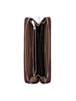 Dámská peněženka Vuch Nightie Nicci Intrecciato Wine Red