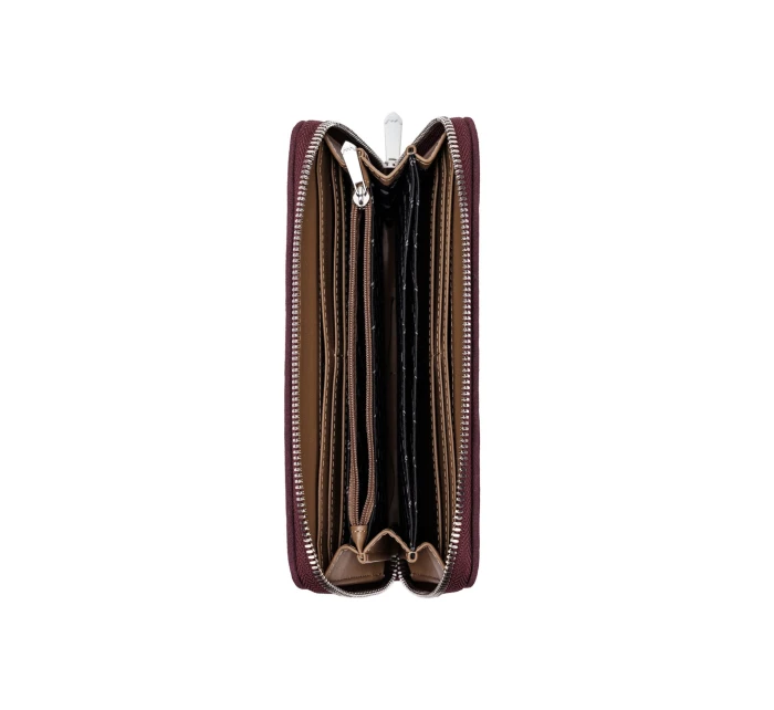 Dámská peněženka Vuch Nightie Nicci Intrecciato Wine Red