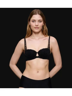 Dámská podprsenka Body Make-Up Illusion Lace Dirndl - BLACK - černá 0004 - TRIUMPH