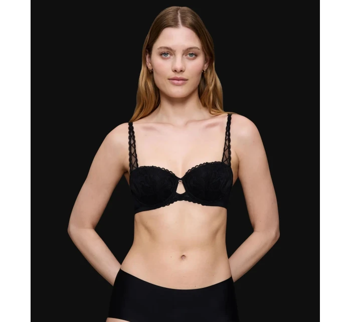 Body Make-Up Illusion Lace Dirndl - BLACK - TRIUMPH BLACK - TRIUMPH