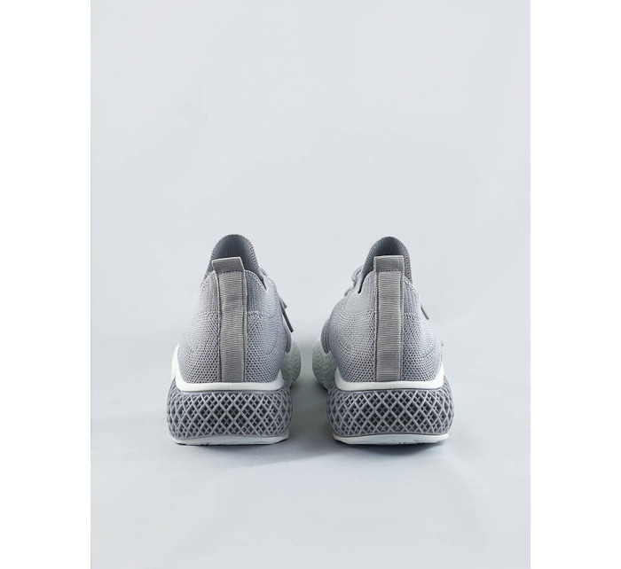 Šedé dámské ažurové sneakersy (JY21-2)