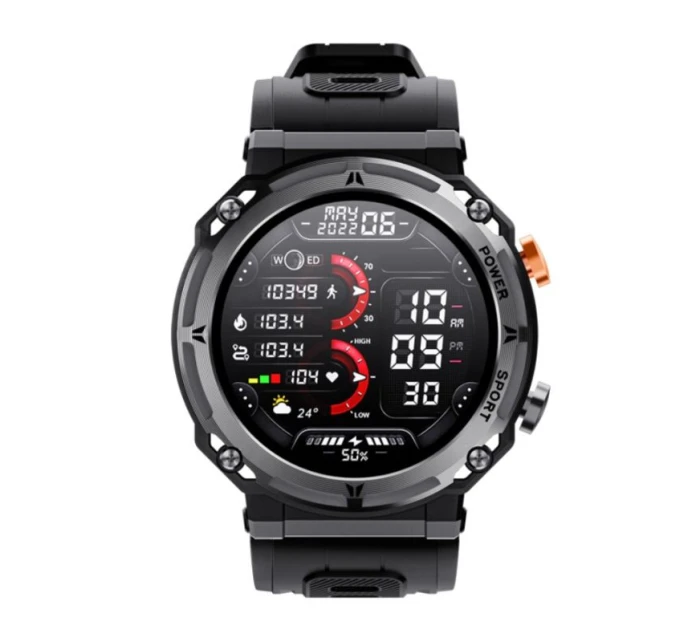 Pánské chytré hodinky Rubicon RNCF25-1 BLACK Pánské chytré hodinky Rubicon RNCF25-1 BLACK