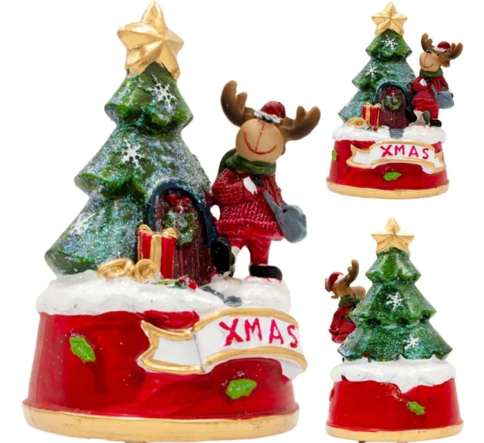 VÁNOČNÍ DEKORACE HRAJÍCÍ SOBY