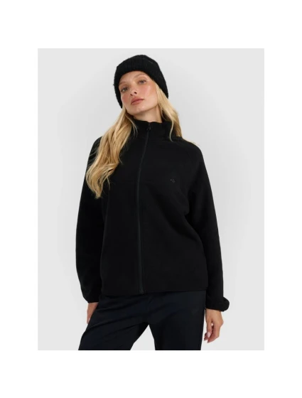 Dámský oversize fleece se stojáčkem model 21868383 - 4F
