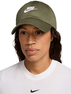 Nike Club baseballová čepice olivová FB5368 222