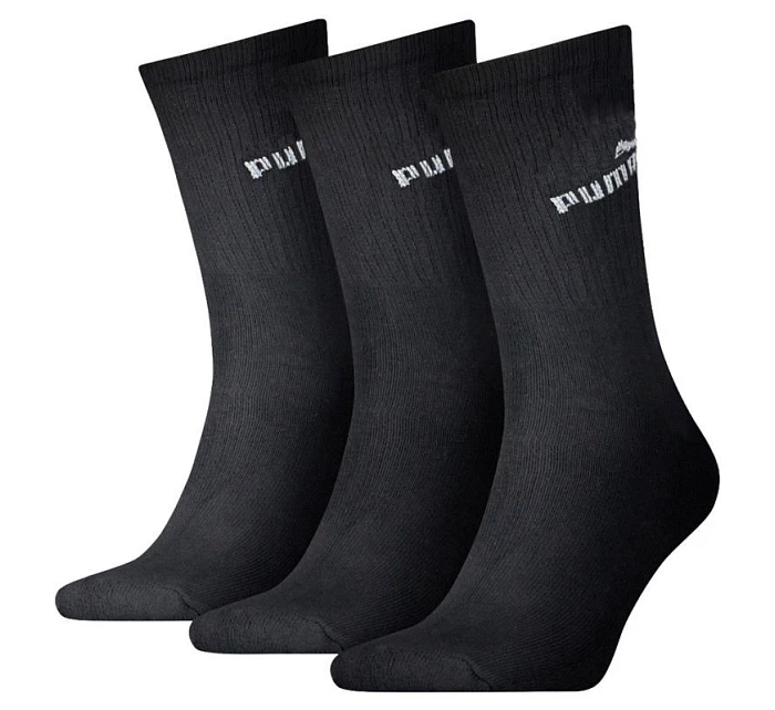 PUMA DLOUHÉ PUNČOCHY černé /3 páry/ 7308 200