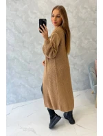 Dlouhý svetr s velbloudím vzorem Dlouhý svetr s velbloudím vzorem