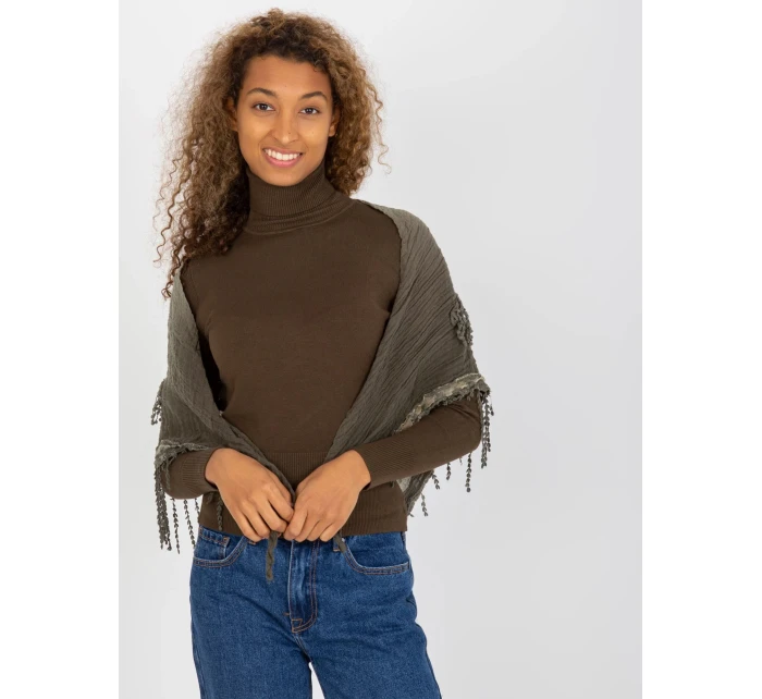 Šátek AT CH 0411.68P tmavě zelený Šátek AT CH 0411.68P tmavě zelený