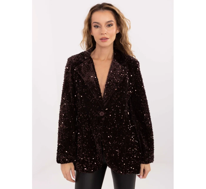 Marynarka MI MA model 21755235 ciemny brązowy - FPrice