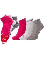 Puma 3Pack Ponožky 906978 Pink/Grey