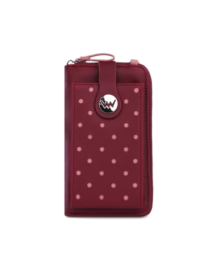 Dámská crossbody peněženka Vuch Philly Wine Dámská crossbody peněženka Vuch Philly Wine