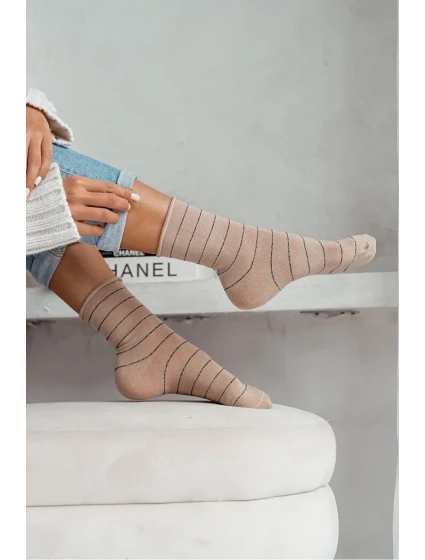 Skarpetki damskie w Paski model 21417866 - Milena