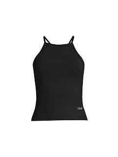Sportovní tričko CASALL Built-In-Bra Halterneck Tank, černé