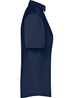 Daiber JN 643 Popelínová business halenka s krátkým rukávem 02.0643 navy Daiber JN 643 Popelínová business halenka s krátkým rukávem 02.0643 navy