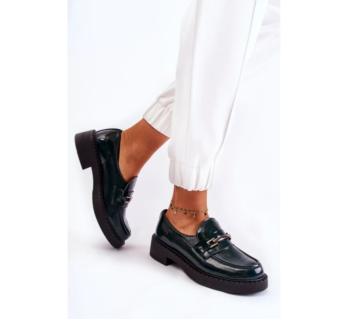 Lakované Boty Se  zelená model 21593221 - Boto