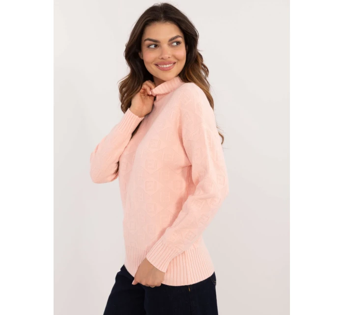 Jumper AT SW 2339.54 světle broskvový