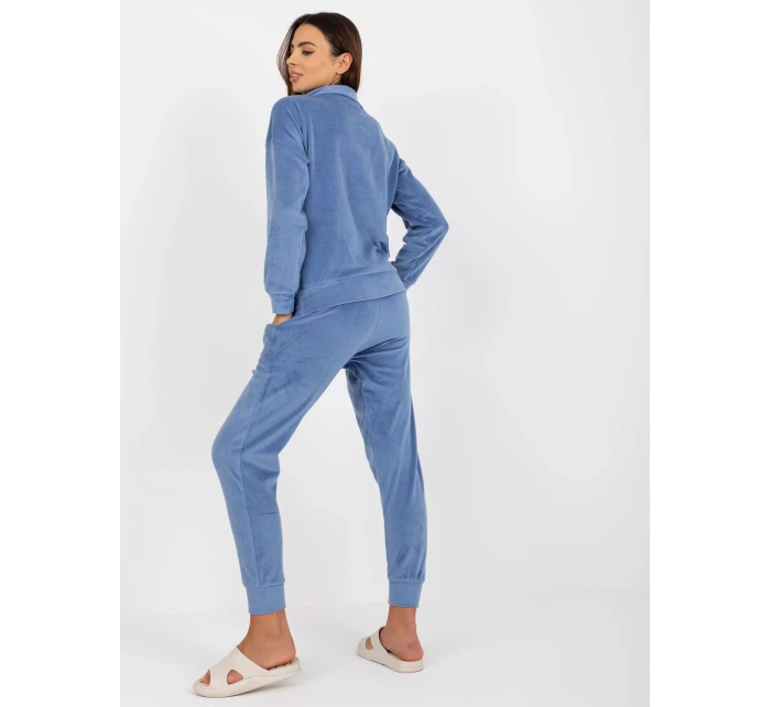 Pyžamo BR PI 9117 tmavě modré